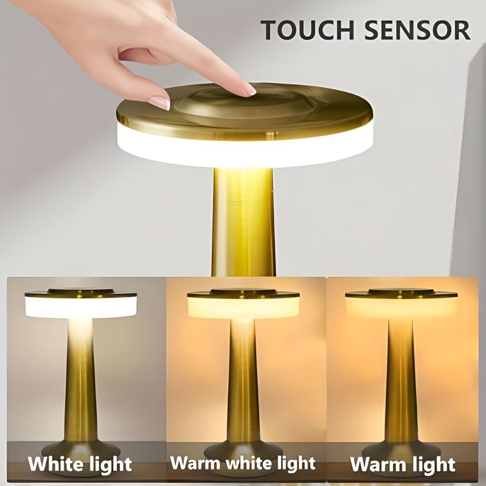 Luxury Cordless Table Lamp – Modern Ambient Lighting
