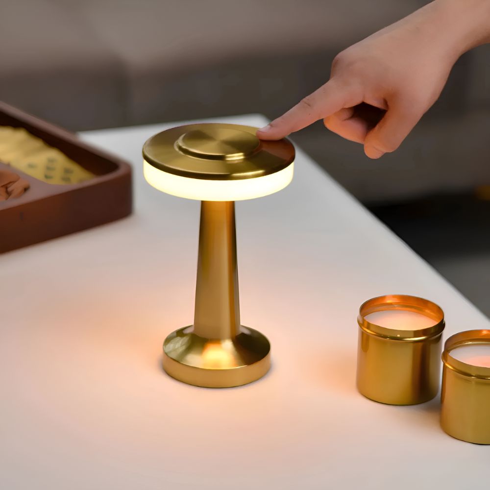 Luxury Cordless Table Lamp – Modern Ambient Lighting