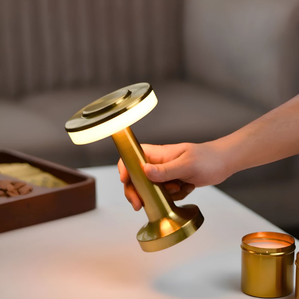 Luxury Cordless Table Lamp – Modern Ambient Lighting