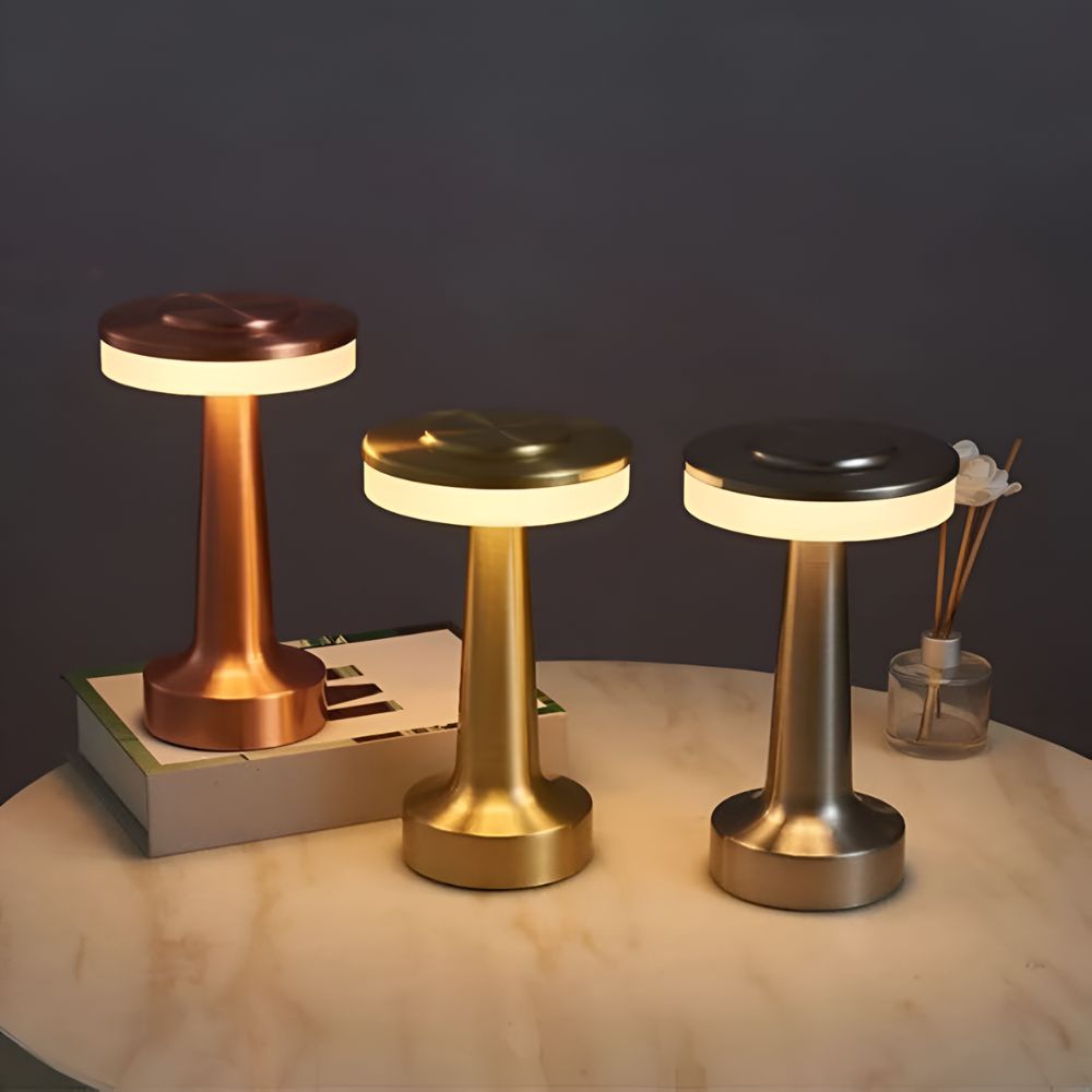 Luxury Cordless Table Lamp – Modern Ambient Lighting